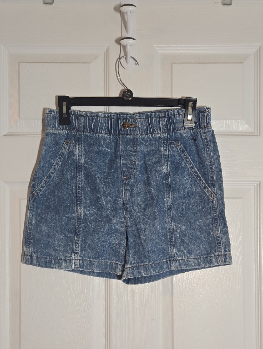 Levi's Blue Acid Wash Jean Shorts Size Large